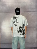 T-SHIRT OVER CON STAMPA - CATCH - ART. 25CY - 028
