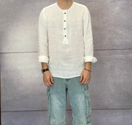 CAMICIA SERAFINO IN LINO - BERNA - *ART. 230330