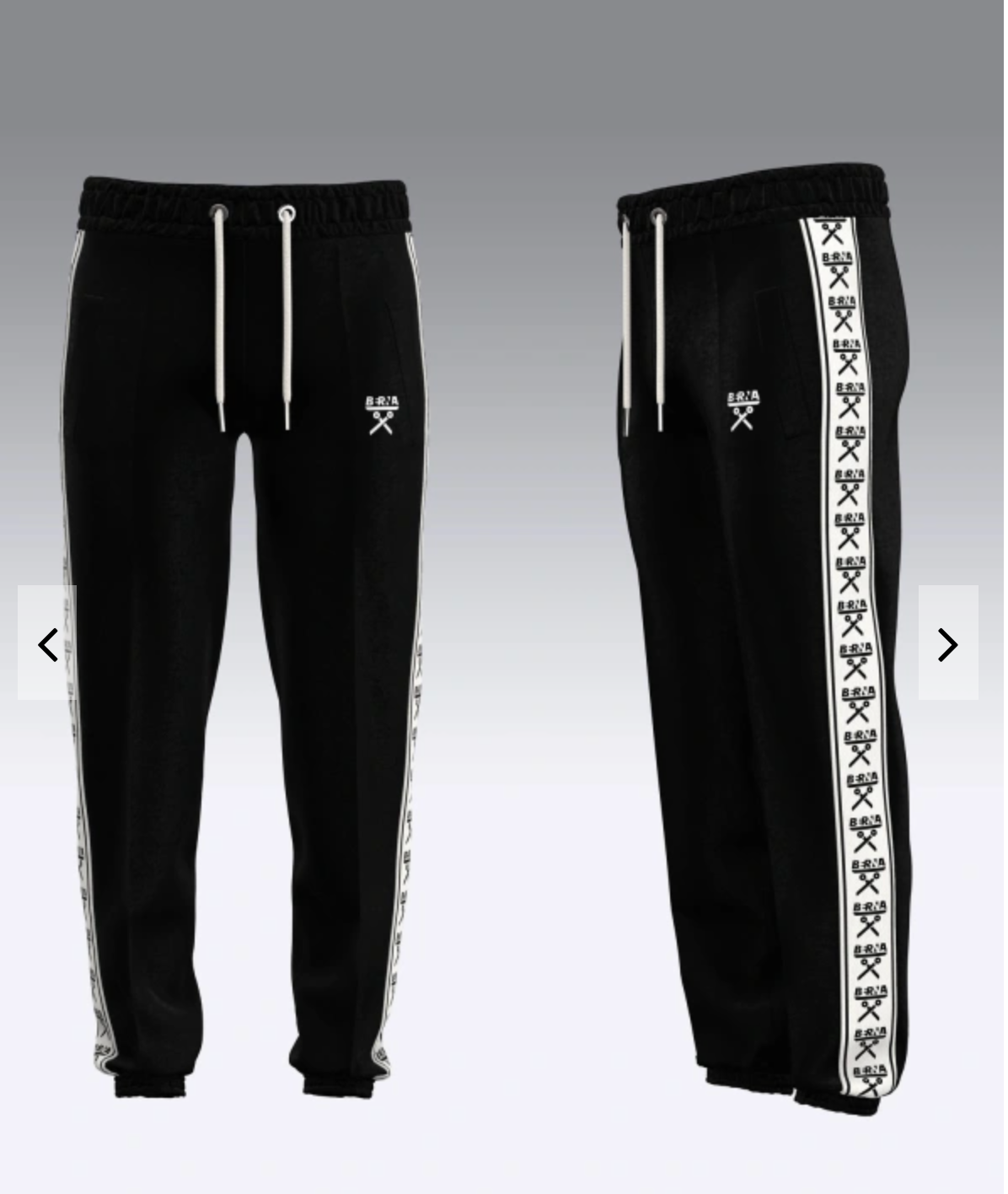 PANTALONE DI TUTA CON POLSINO BANDA SPORTSWEAR - BERNA - ART. 251066