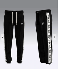 PANTALONE DI TUTA CON POLSINO BANDA SPORTSWEAR - BERNA - ART. 251066