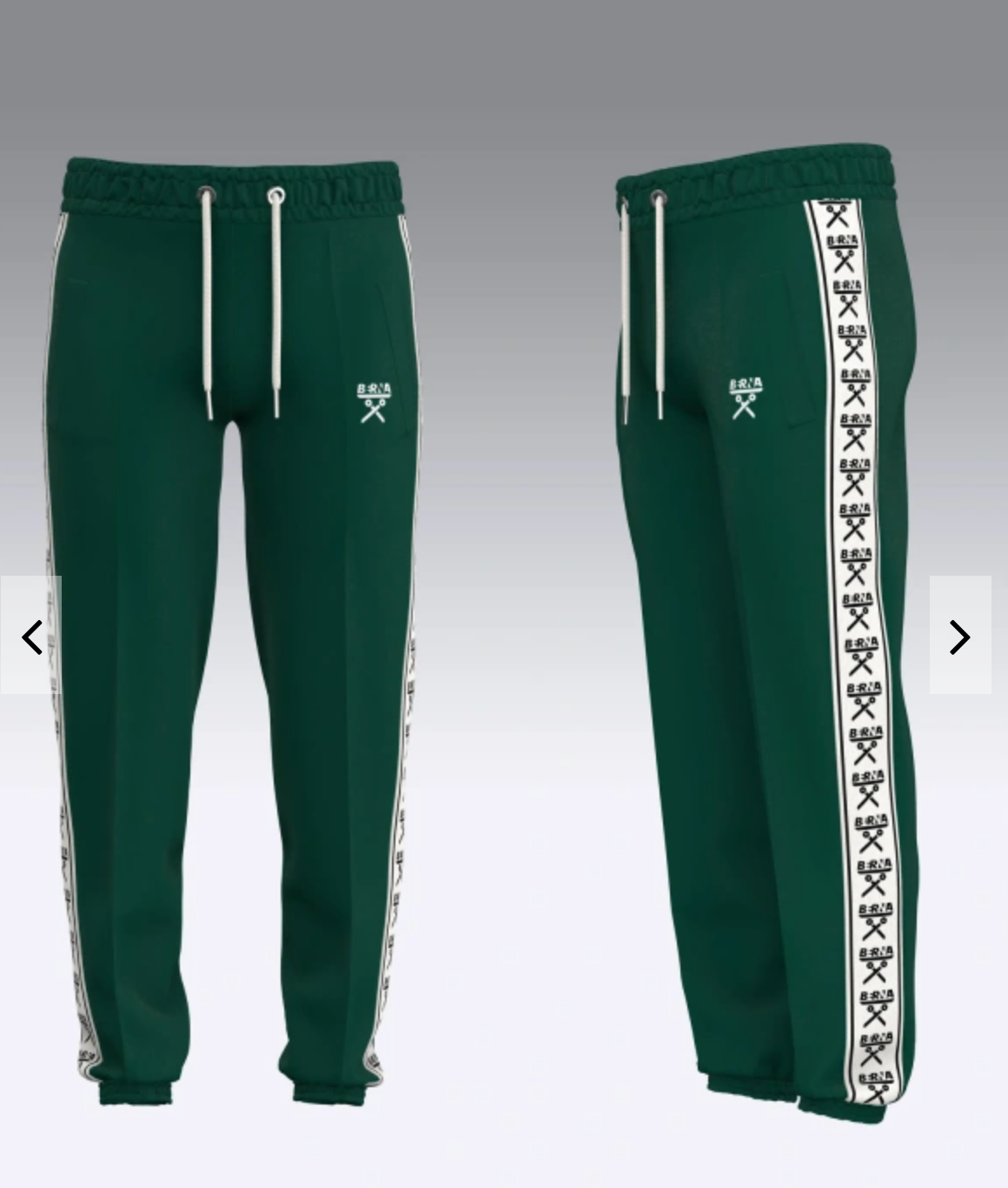 PANTALONE DI TUTA CON POLSINO BANDA SPORTSWEAR - BERNA - ART. 251066