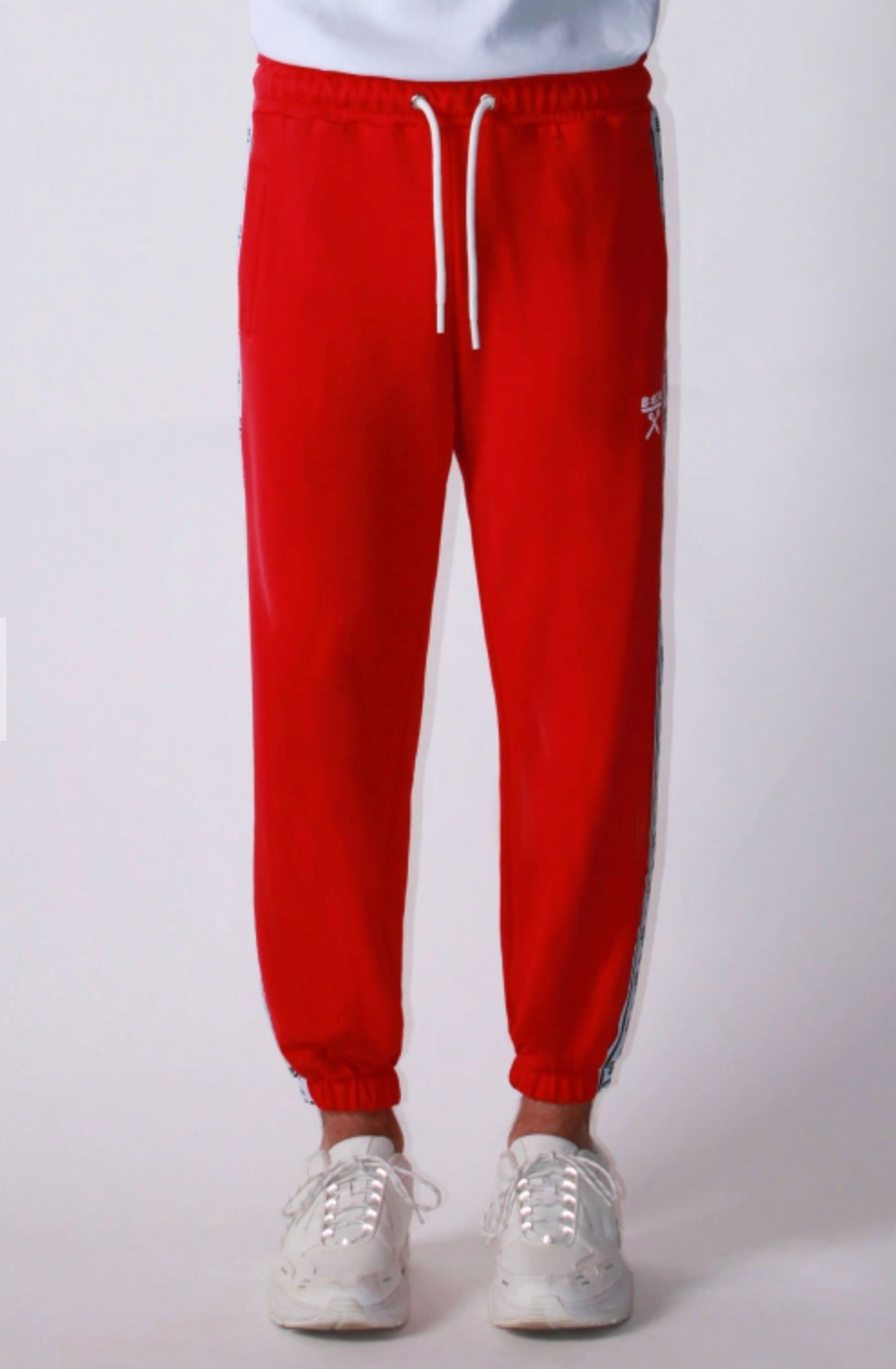 PANTALONE DI TUTA CON POLSINO BANDA SPORTSWEAR - BERNA - ART. 251066