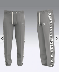 PANTALONE DI TUTA CON POLSINO BANDA SPORTSWEAR - BERNA - ART. 251066