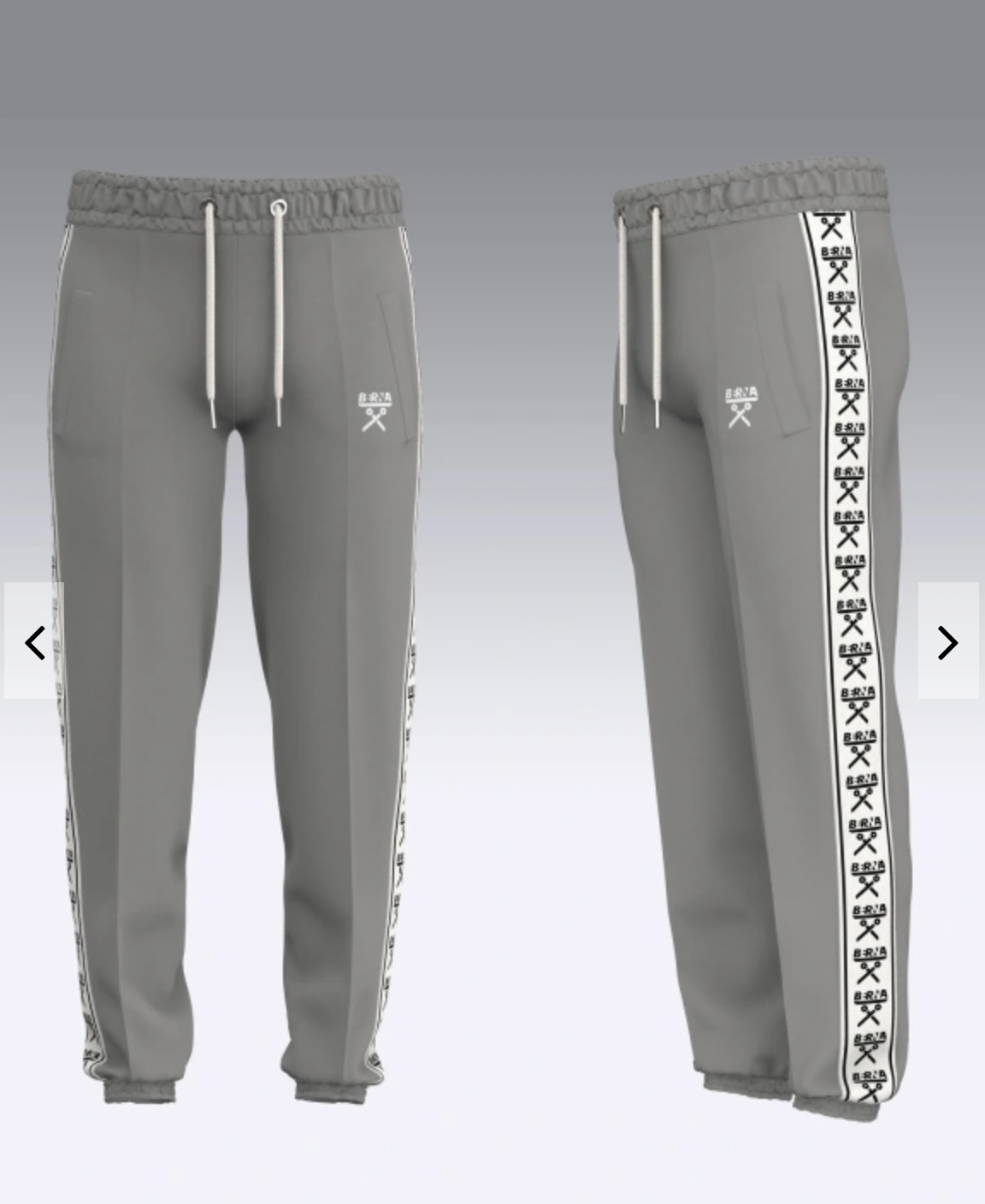 PANTALONE DI TUTA CON POLSINO BANDA SPORTSWEAR - BERNA - ART. 251066