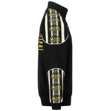FELPA 222 BANDA SAACHIS 433 - KAPPA - ART. 361X4IW - COL. Black-white-yellow blazing