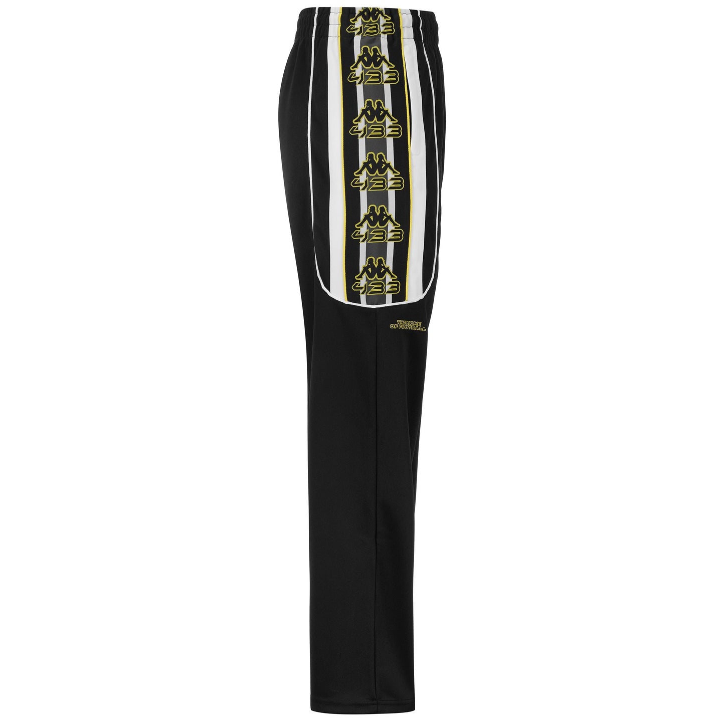 PANTALONE DI TUTA 222 BANDA ARESTE 433 - KAPPA - ART. 36231FW - COL. Black-white-yellow blazing