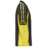 T-SHIRT 222 BANDA ROMBAT 433 - KAPPA - ART. 372243W - COL. Yellow blazing-grey shadow-black-white